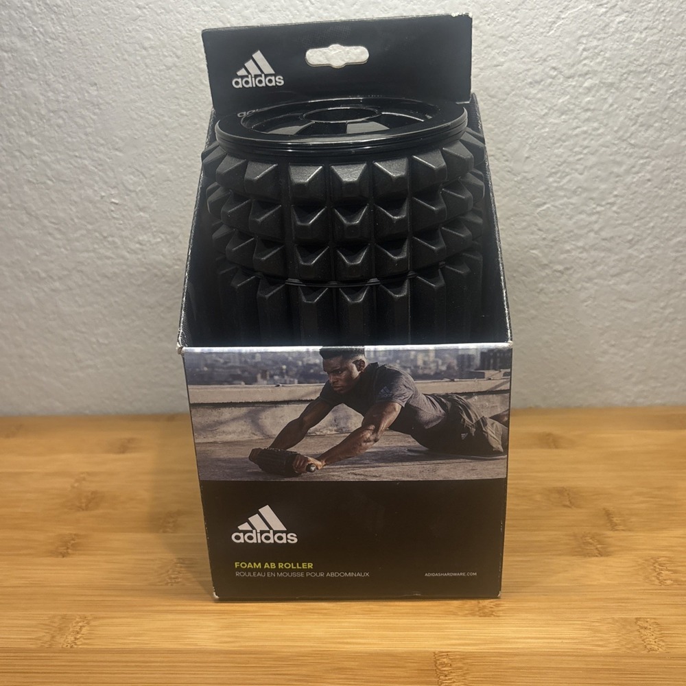 adidas Foam Ab Roller 2-in-1 Foam Roller Ab Wheel‎ - Picture 2 of 6